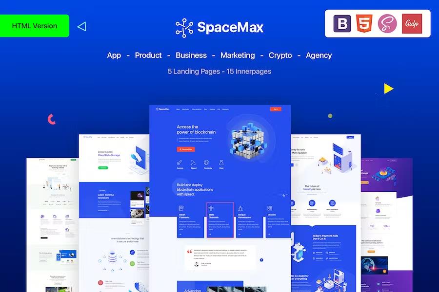 SPACEMAX - MULTIPURPOSE HTML TEMPLATE LATEST VERSION